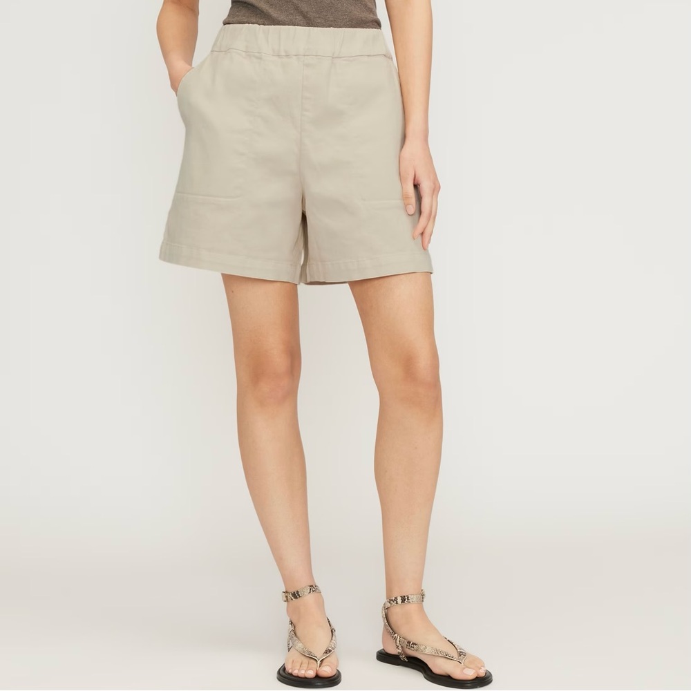 Everlane Organic Cotton Pull on Shorts XL